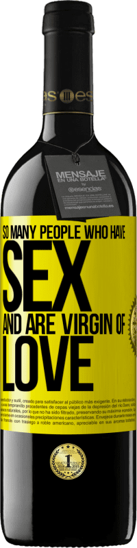 «セックスをして愛の処女である多くの人々» REDエディション MBE 予約する