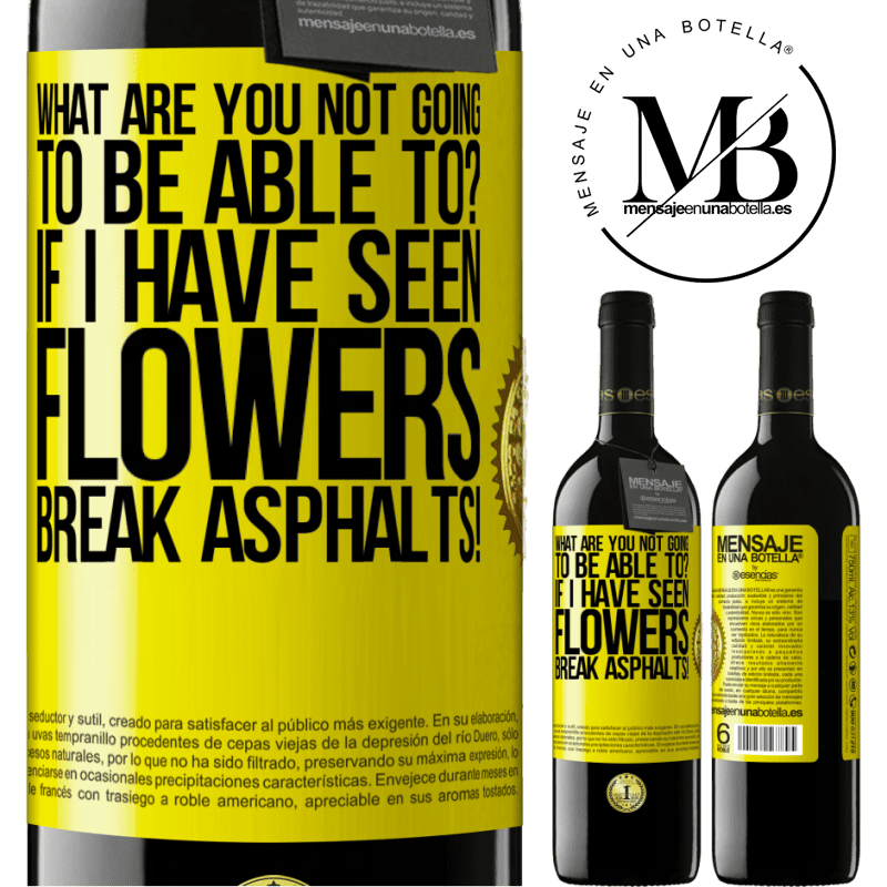 24,95 € Free Shipping | Red Wine RED Edition Crianza 6 Months what are you not going to be able to? If I have seen flowers break asphalts! Yellow Label. Customizable label Aging in oak barrels 6 Months Harvest 2019 Tempranillo