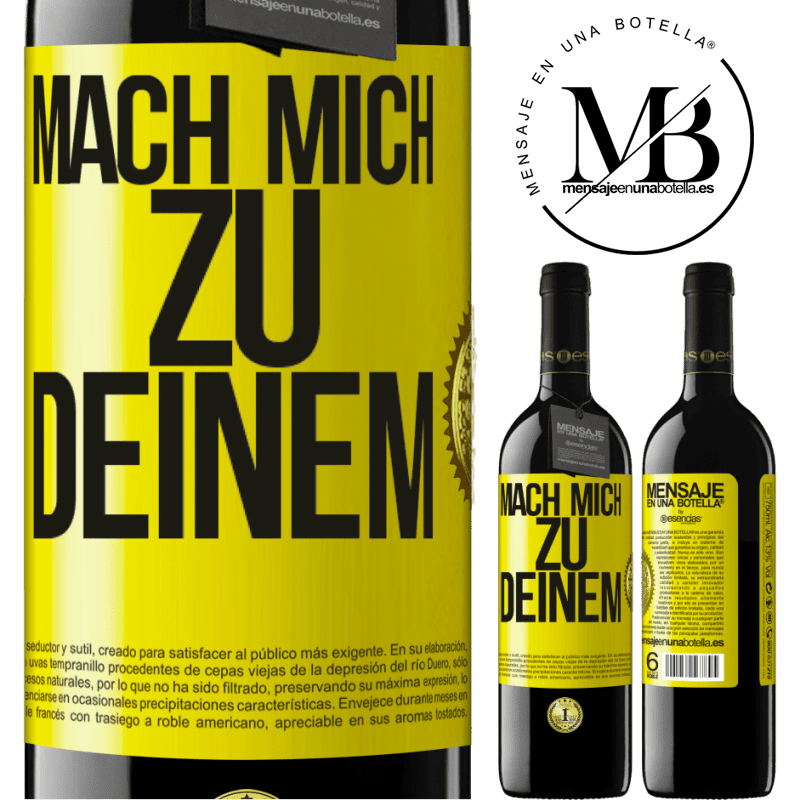 39,95 € Kostenloser Versand | Rotwein RED Ausgabe MBE Reserve Mach mich Deinen Gelbes Etikett. Anpassbares Etikett Reserve 12 Monate Ernte 2015 Tempranillo