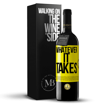 «Whatever it takes» RED Ausgabe MBE Reserve