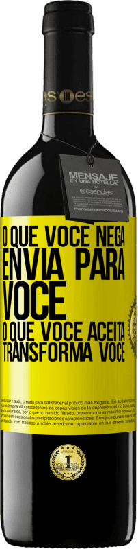 «O que você nega envia para você. O que você aceita transforma você» Edição RED MBE Reserva