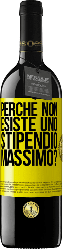 «perché non esiste uno stipendio massimo?» Edizione RED MBE Riserva