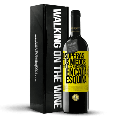 «O superas tus miedos, o te los encuentras en cada esquina» Edición RED MBE Reserva