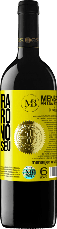 «Nem mirra, nem ouro. Este ano um abraço seu» Edição RED MBE Reserva