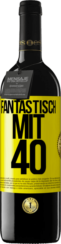 39,95 € | Rotwein RED Ausgabe MBE Reserve Fantastisch mit 40 Gelbes Etikett. Anpassbares Etikett Reserve 12 Monate Ernte 2014 Tempranillo