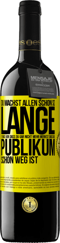«Du machst allen schon so lange etwas vor, dass du gar nicht mehr merkst, dass das Publikum schon weg ist» RED Ausgabe MBE Reserve