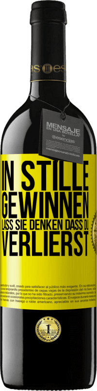 39,95 € | Rotwein RED Ausgabe MBE Reserve In Stille gewinnen. Lass sie denken, dass du verlierst Gelbes Etikett. Anpassbares Etikett Reserve 12 Monate Ernte 2015 Tempranillo