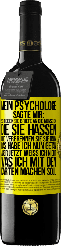 «Mein Psychologe sagte mir: Schreiben Sie Briefe an die Menschen, die Sie hassen, und verbrennen Sie sie dann. Das habe ich nun g» RED Ausgabe MBE Reserve