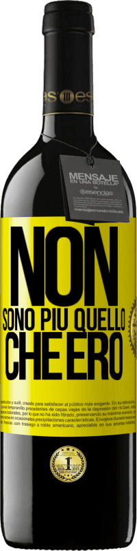 «Non sono più quello che ero» Edizione RED MBE Riserva