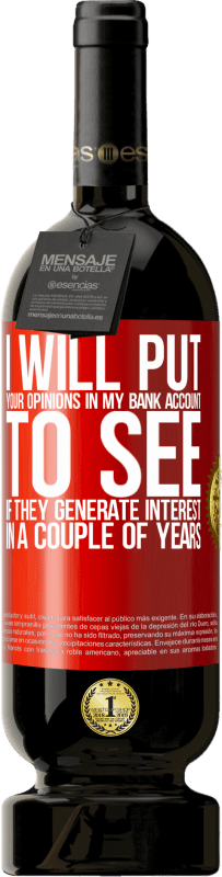 «Я оставлю ваши мнения на моем банковском счете, чтобы узнать, вызывают ли они интерес через пару лет» Premium Edition MBS® Бронировать