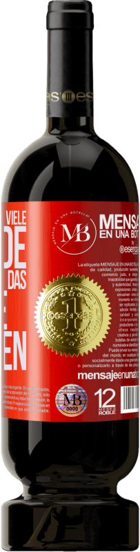 «Ich behaupte nicht, viele Freunde zu haben, aber wohl, den Besten zu haben» Premium Ausgabe MBS® Reserve