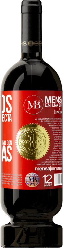 «Estamos en la edad perfecta para quedarnos con la culpa, no con las ganas» Edición Premium MBS® Reserva