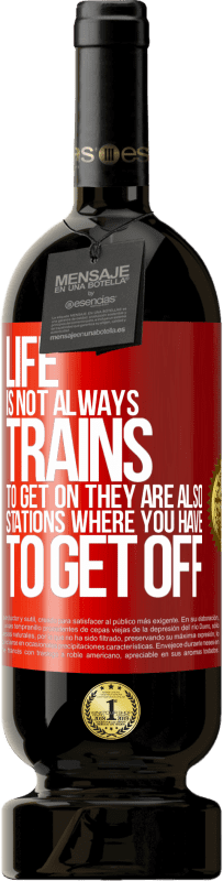 «Жизнь - это не всегда поезда, чтобы сесть на них, они также станции, с которых нужно сойти» Premium Edition MBS® Бронировать
