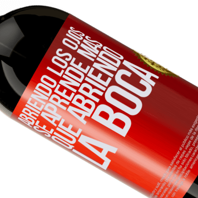 Expressions Uniques et Personnelles. «En ouvrant les yeux, vous apprenez plus qu'en ouvrant la bouche» Édition Premium MBS® Reserva