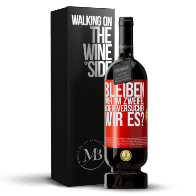 «Bleiben wir im Zweifel oder versuchen wir es?» Premium Ausgabe MBS® Reserve