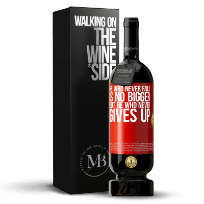 «He who never fails is no bigger but he who never gives up» Premium Edition MBS® Reserve