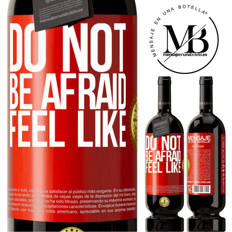 49,95 € Free Shipping | Red Wine Premium Edition MBS® Reserve Do not be afraid. Feel like Red Label. Customizable label Reserve 12 Months Harvest 2014 Tempranillo
