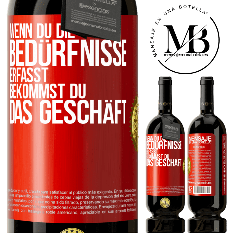 49,95 € Kostenloser Versand | Rotwein Premium Ausgabe MBS® Reserve Wenn du die Bedürfnisse erfasst, bekommst du das Geschäft Rote Markierung. Anpassbares Etikett Reserve 12 Monate Ernte 2014 Tempranillo