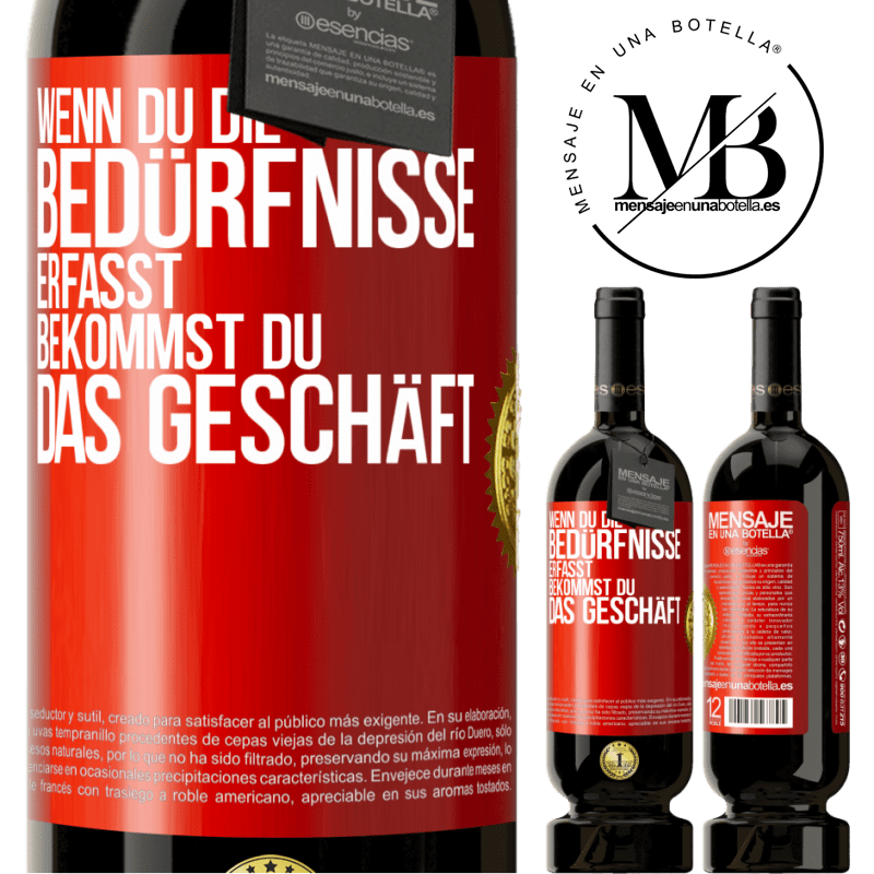 49,95 € Kostenloser Versand | Rotwein Premium Ausgabe MBS® Reserve Wenn du die Bedürfnisse erfasst, bekommst du das Geschäft Rote Markierung. Anpassbares Etikett Reserve 12 Monate Ernte 2016 Tempranillo