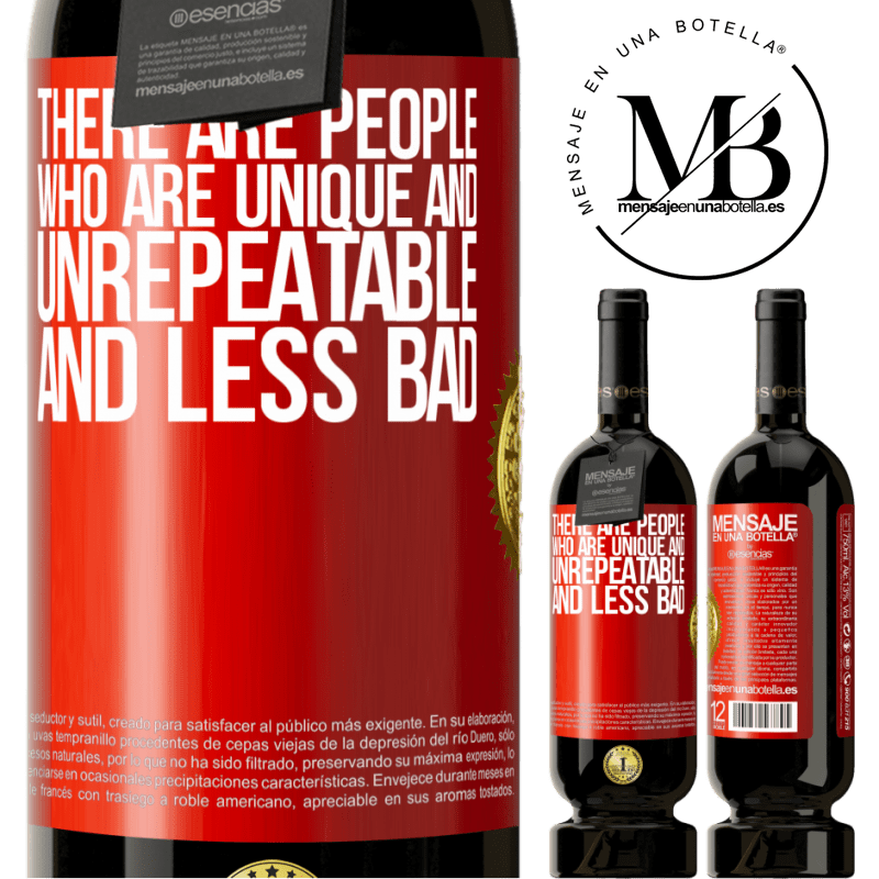 49,95 € Free Shipping | Red Wine Premium Edition MBS® Reserve There are people who are unique and unrepeatable. And less bad Red Label. Customizable label Reserve 12 Months Harvest 2014 Tempranillo