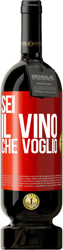 49,95 € Spedizione Gratuita | Vino rosso Edizione Premium MBS® Riserva Sei il vino che voglio Etichetta Rossa. Etichetta personalizzabile Riserva 12 Mesi Raccogliere 2014 Tempranillo