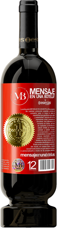 «Avvertenza: l'eccesso di alcol è dannoso per i tuoi segreti» Edizione Premium MBS® Riserva