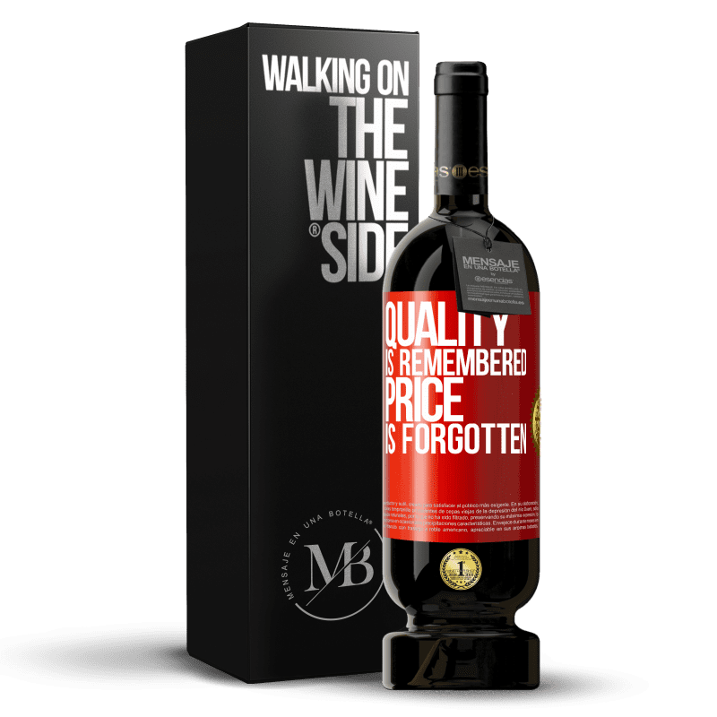 49,95 € Free Shipping | Red Wine Premium Edition MBS® Reserve Quality is remembered, price is forgotten Red Label. Customizable label Reserve 12 Months Harvest 2014 Tempranillo