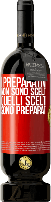49,95 € Spedizione Gratuita | Vino rosso Edizione Premium MBS® Riserva I preparativi non sono scelti, quelli scelti sono preparati Etichetta Rossa. Etichetta personalizzabile Riserva 12 Mesi Raccogliere 2016 Tempranillo