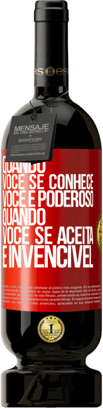 «Quando você se conhece, você é poderoso. Quando você se aceita, é invencível» Edição Premium MBS® Reserva