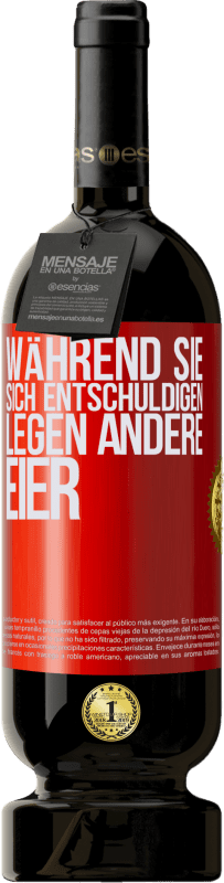 49,95 € | Rotwein Premium Ausgabe MBS® Reserve Während Sie sich entschuldigen, legen andere Eier Rote Markierung. Anpassbares Etikett Reserve 12 Monate Ernte 2015 Tempranillo