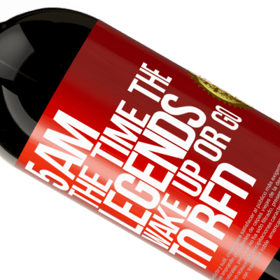 Unique & Personal Expressions. «5 AM. The time the legends wake up or go to bed» Premium Edition MBS® Reserve