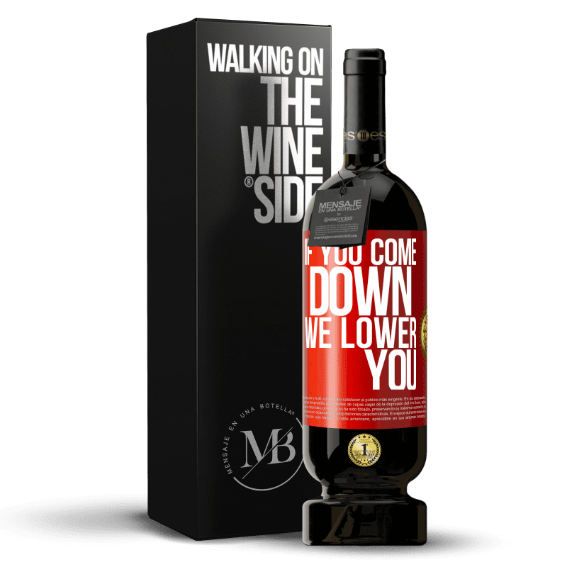 49,95 € Free Shipping | Red Wine Premium Edition MBS® Reserve If you come down, we lower you Red Label. Customizable label Reserve 12 Months Harvest 2015 Tempranillo