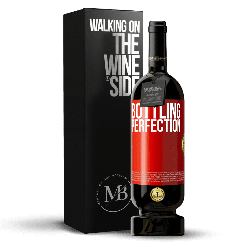 49,95 € Бесплатная доставка | Красное вино Premium Edition MBS® Бронировать Bottling perfection Красная метка. Настраиваемая этикетка Бронировать 12 Месяцы Урожай 2015 Tempranillo