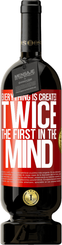 49,95 € 送料無料 | 赤ワイン プレミアム版 MBS® 予約する すべてが2回作成されます。最初の心 赤いタグ. カスタマイズ可能なラベル 予約する 12 月 収穫 2016 Tempranillo