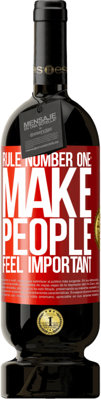 «Правило номер один: заставляйте людей чувствовать себя важными» Premium Edition MBS® Бронировать