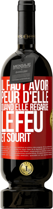 49,95 € | Vin rouge Édition Premium MBS® Réserve Il faut avoir peur d'elle, quand elle regarde le feu et sourit Étiquette Rouge. Étiquette personnalisable Réserve 12 Mois Récolte 2016 Tempranillo