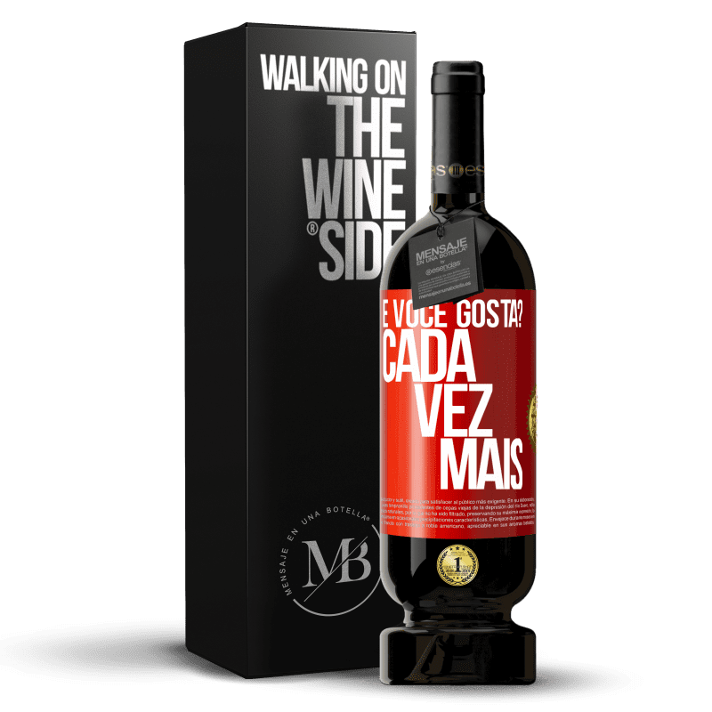 49,95 € Envio grátis | Vinho tinto Edição Premium MBS® Reserva e você gosta? Cada vez mais Etiqueta Vermelha. Etiqueta personalizável Reserva 12 Meses Colheita 2016 Tempranillo