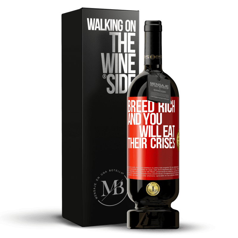 29,95 € Free Shipping | Red Wine Premium Edition MBS® Reserva Breed rich and you will eat their crises Red Label. Customizable label Reserva 12 Months Harvest 2014 Tempranillo