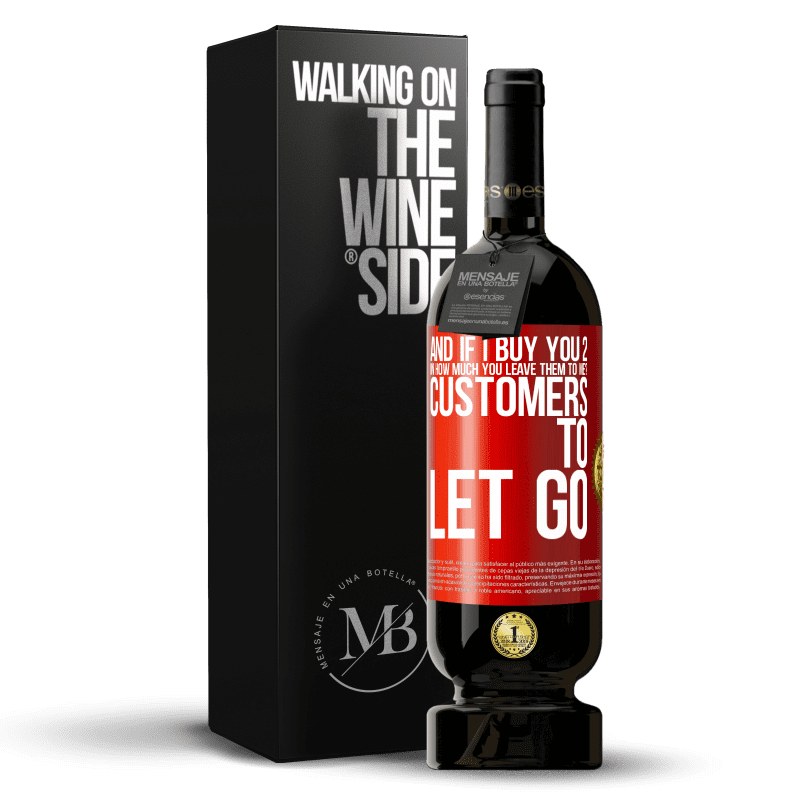 49,95 € Free Shipping | Red Wine Premium Edition MBS® Reserve and if I buy you 2 in how much you leave them to me? Customers to let go Red Label. Customizable label Reserve 12 Months Harvest 2015 Tempranillo