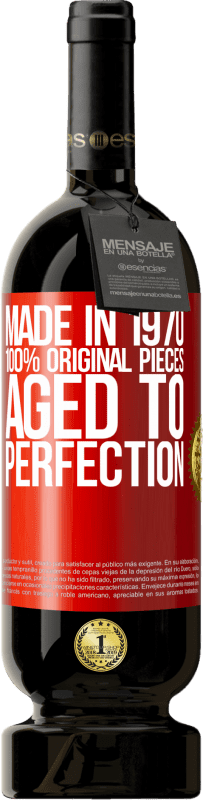 49,95 € 送料無料 | 赤ワイン プレミアム版 MBS® 予約する 1970年製、100％オリジナルピース。Aged to perfection 赤いタグ. カスタマイズ可能なラベル 予約する 12 月 収穫 2015 Tempranillo