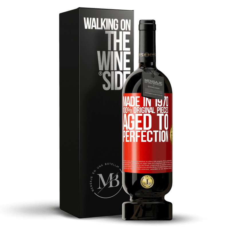 49,95 € Free Shipping | Red Wine Premium Edition MBS® Reserve Made in 1970, 100% original pieces. Aged to perfection Red Label. Customizable label Reserve 12 Months Harvest 2016 Tempranillo