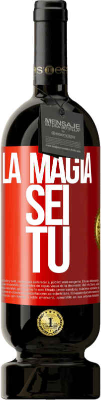 49,95 € | Vino rosso Edizione Premium MBS® Riserva La magia sei tu Etichetta Rossa. Etichetta personalizzabile Riserva 12 Mesi Raccogliere 2015 Tempranillo