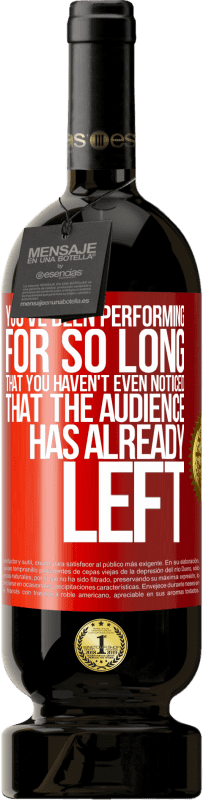 «You've been performing for so long that you haven't even noticed that the audience has already left» Premium Edition MBS® Reserve