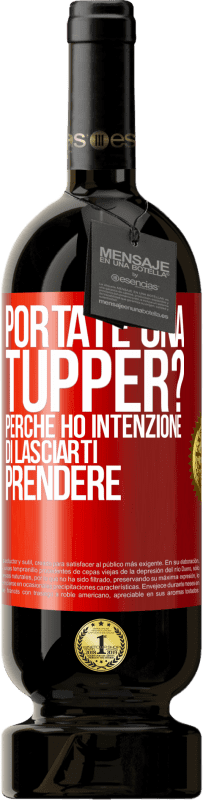 Spedizione Gratuita | Vino rosso Edizione Premium MBS® Riserva Portate una tupper? Perché ho intenzione di lasciarti prendere Etichetta Rossa. Etichetta personalizzabile Riserva 12 Mesi Raccogliere 2014 Tempranillo