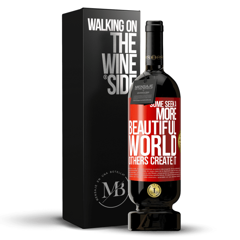 49,95 € Free Shipping | Red Wine Premium Edition MBS® Reserve Some seek a more beautiful world, others create it Red Label. Customizable label Reserve 12 Months Harvest 2015 Tempranillo