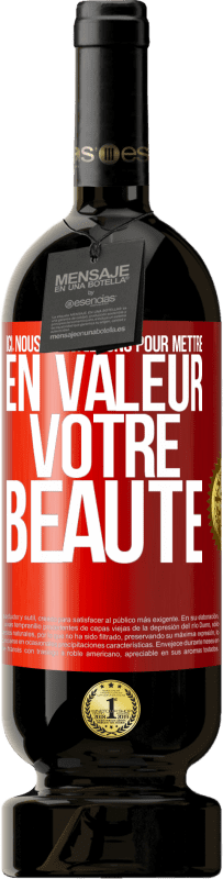 49,95 € Envoi gratuit | Vin rouge Édition Premium MBS® Réserve Ici, nous travaillons pour mettre en valeur votre beauté Étiquette Rouge. Étiquette personnalisable Réserve 12 Mois Récolte 2016 Tempranillo