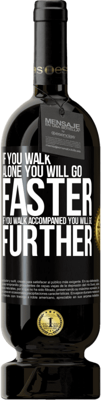 49,95 € | Красное вино Premium Edition MBS® Бронировать Если ты пойдешь один, ты пойдешь быстрее. Если вы идете в сопровождении, вы пойдете дальше Черная метка. Настраиваемая этикетка Бронировать 12 Месяцы Урожай 2016 Tempranillo