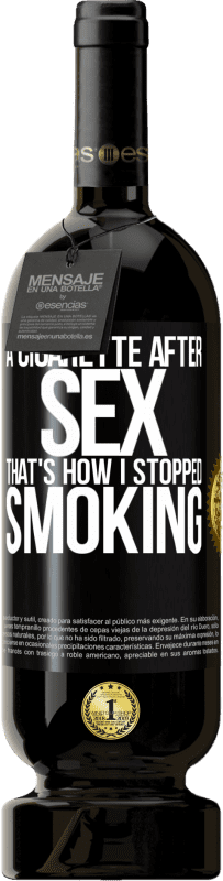 «セックスの後のタバコ。それは私が喫煙をやめた方法です» プレミアム版 MBS® 予約する