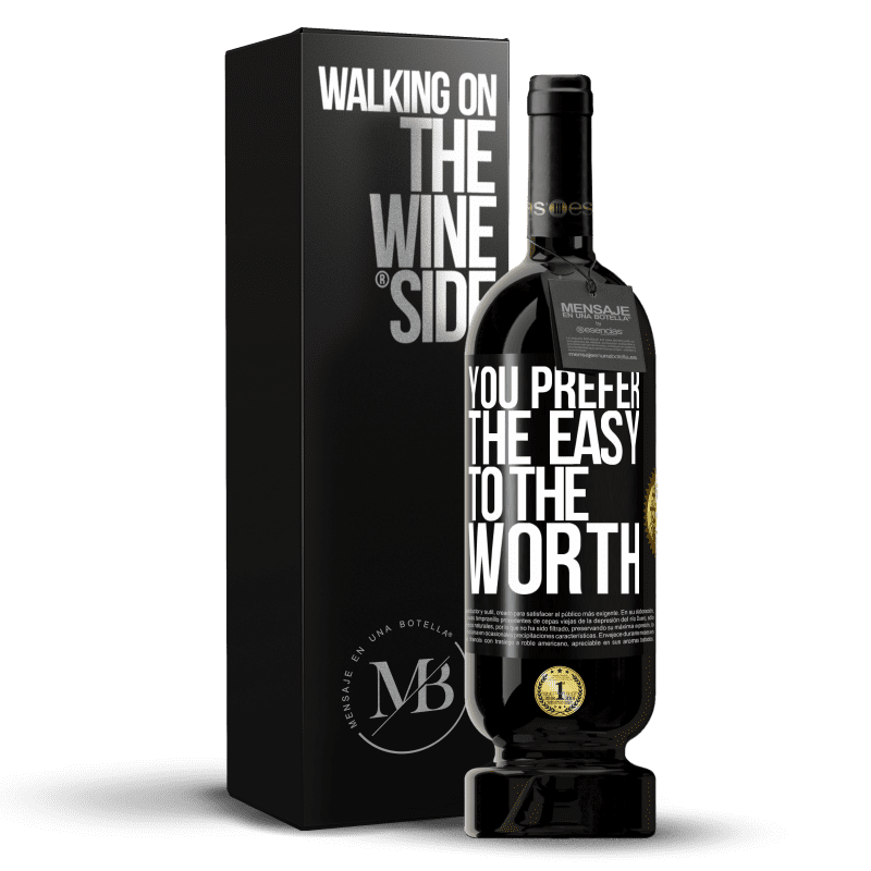 49,95 € Free Shipping | Red Wine Premium Edition MBS® Reserve You prefer the easy to the worth Black Label. Customizable label Reserve 12 Months Harvest 2014 Tempranillo