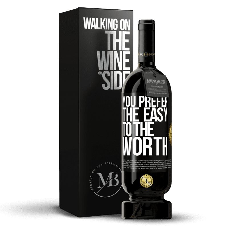 49,95 € Free Shipping | Red Wine Premium Edition MBS® Reserve You prefer the easy to the worth Black Label. Customizable label Reserve 12 Months Harvest 2015 Tempranillo